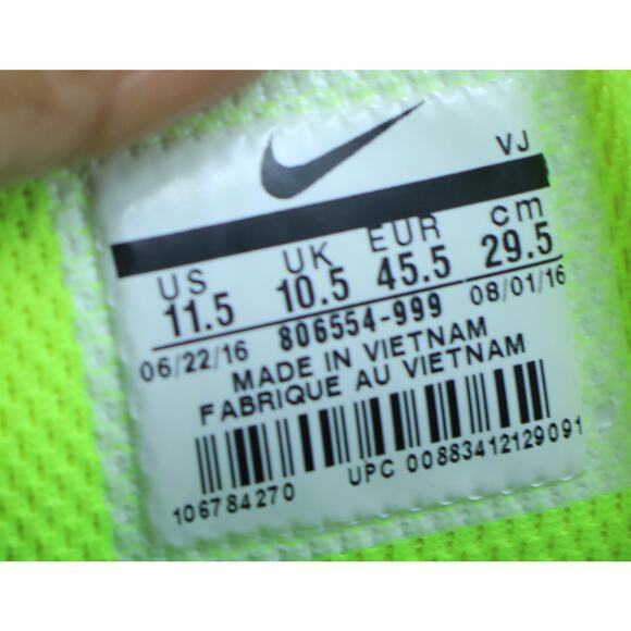 MNS Nike Zoom Rival Zoom Distance Racing Sneaker 806554-999 SZ 11.5 - Picture 7 of 7